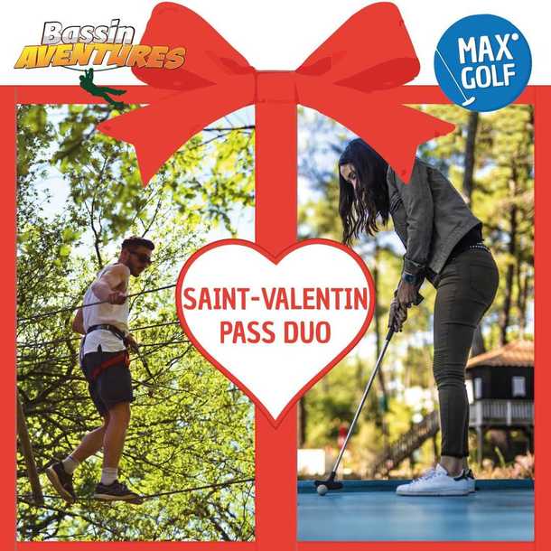 Bassin Aventures pour la Saint Valentin